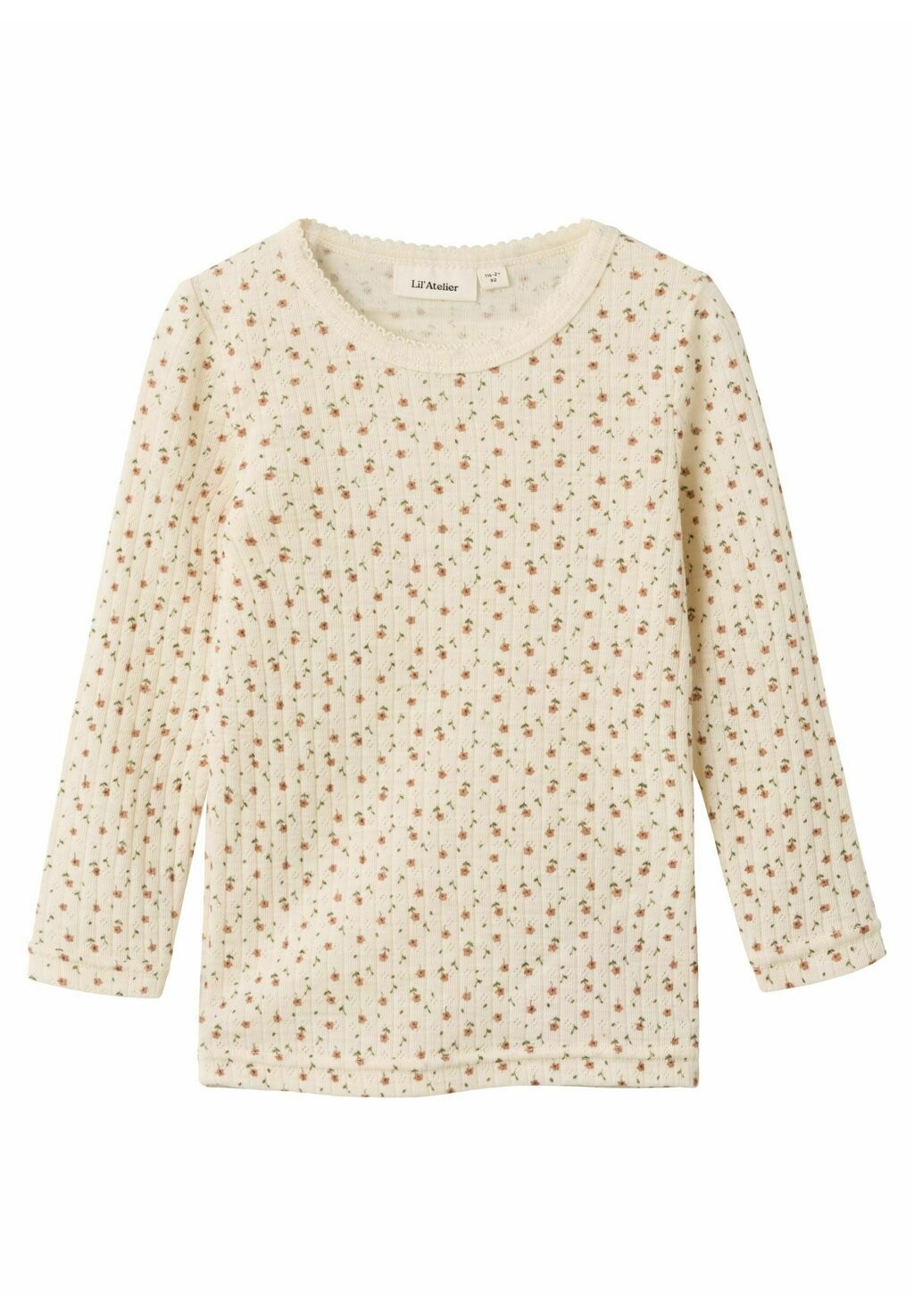 

Футболка с длинным рукавом Lil' Atelier, горлица
