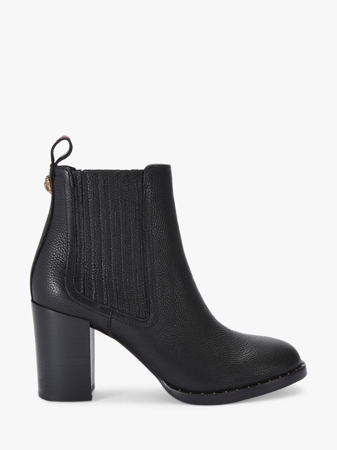 

Кожаные ботинки челси Kurt Geiger London Heritage на блочном каблуке, черные