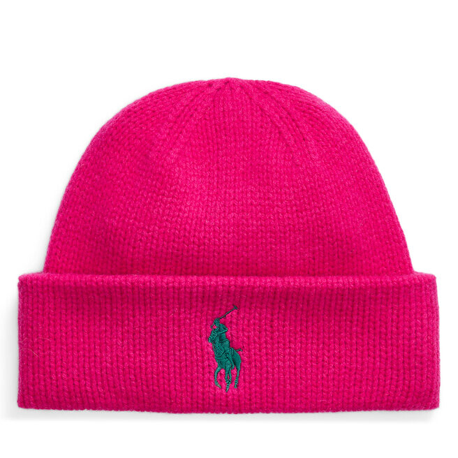 

Шапка Polo Ralph Lauren, розовый