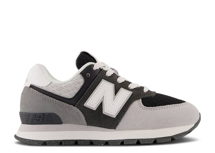 

Кроссовки New Balance 574 LITTLE KID WIDE 'BLACKTOP WHITE', черный