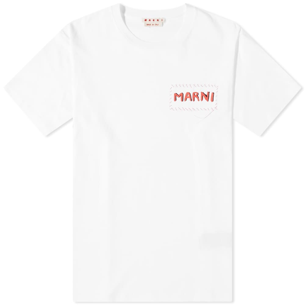 

Футболка с логотипом Marni Stitch