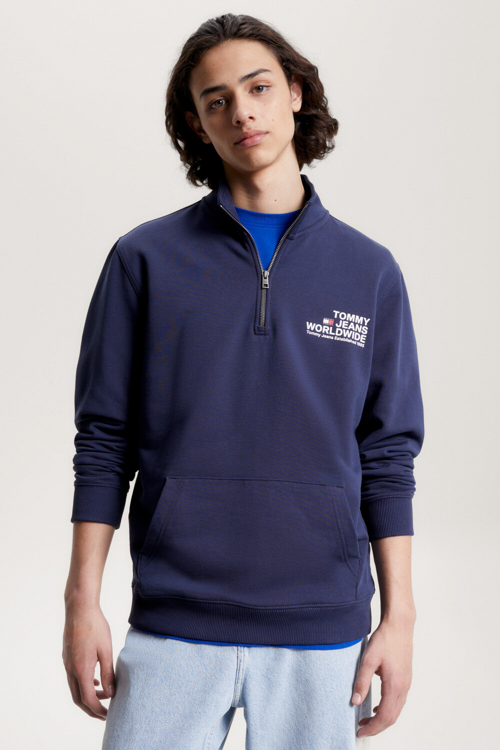 

Толстовка - Темно-синий - Классический крой Tommy Hilfiger, темно-синий