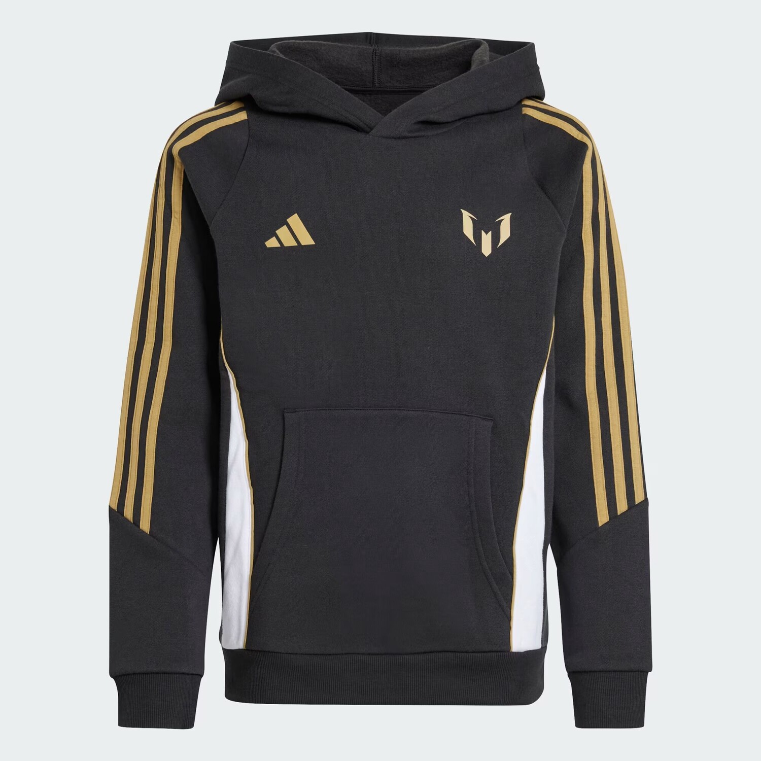

Детская толстовка с капюшоном Messi Adidas, цвет Black