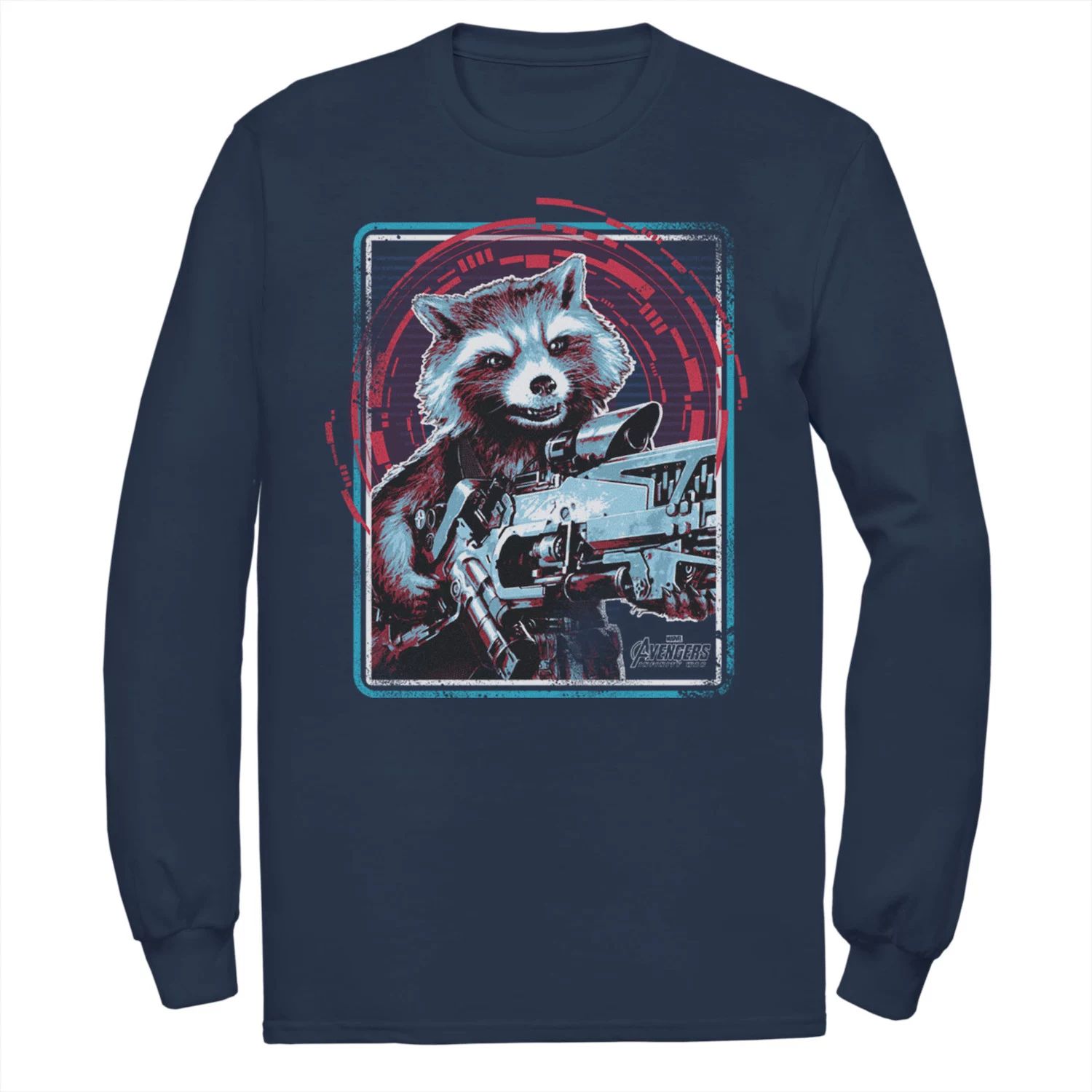 Мужская футболка с цифровым абстрактным изображением Marvel Infinity War Rocket Raccoon rocket raccoon grounde
