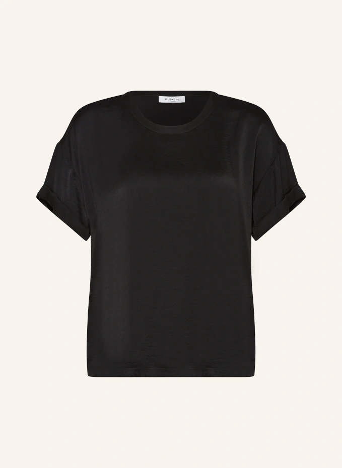 Блузка-рубашка mschmaluca Msch Copenhagen, черный