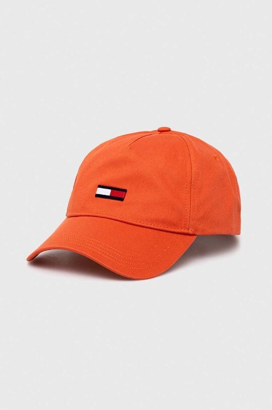 

Хлопковая бейсболка Tommy Jeans, оранжевый