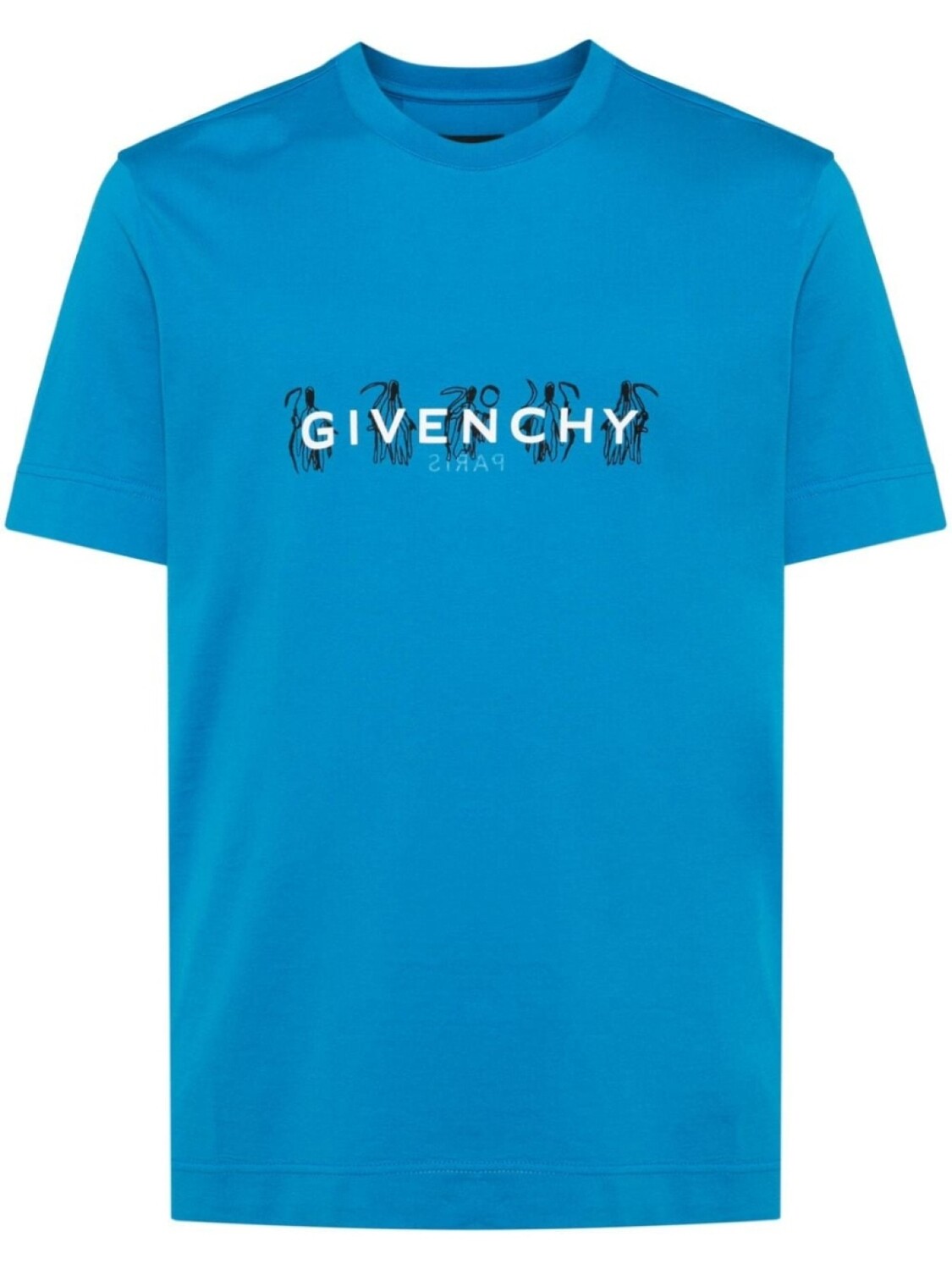 

Givenchy футболка с логотипом, синий