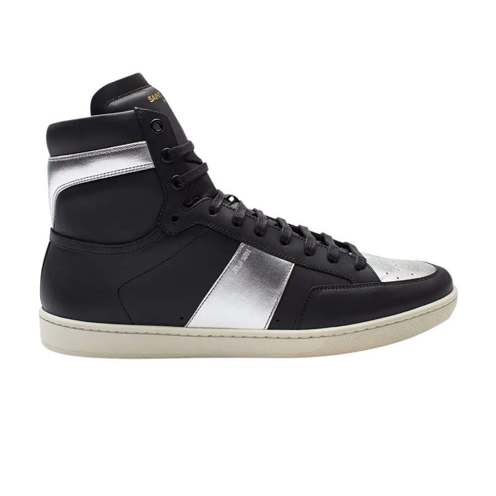 Высокие кроссовки Saint Laurent SL-10 High, черный