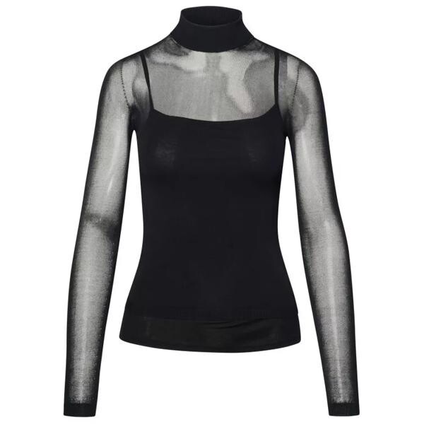 

Свитер viscose blend sweater Max Mara, черный