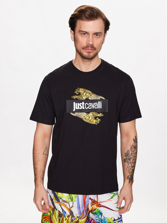 

Футболка стандартного кроя Just Cavalli, черный