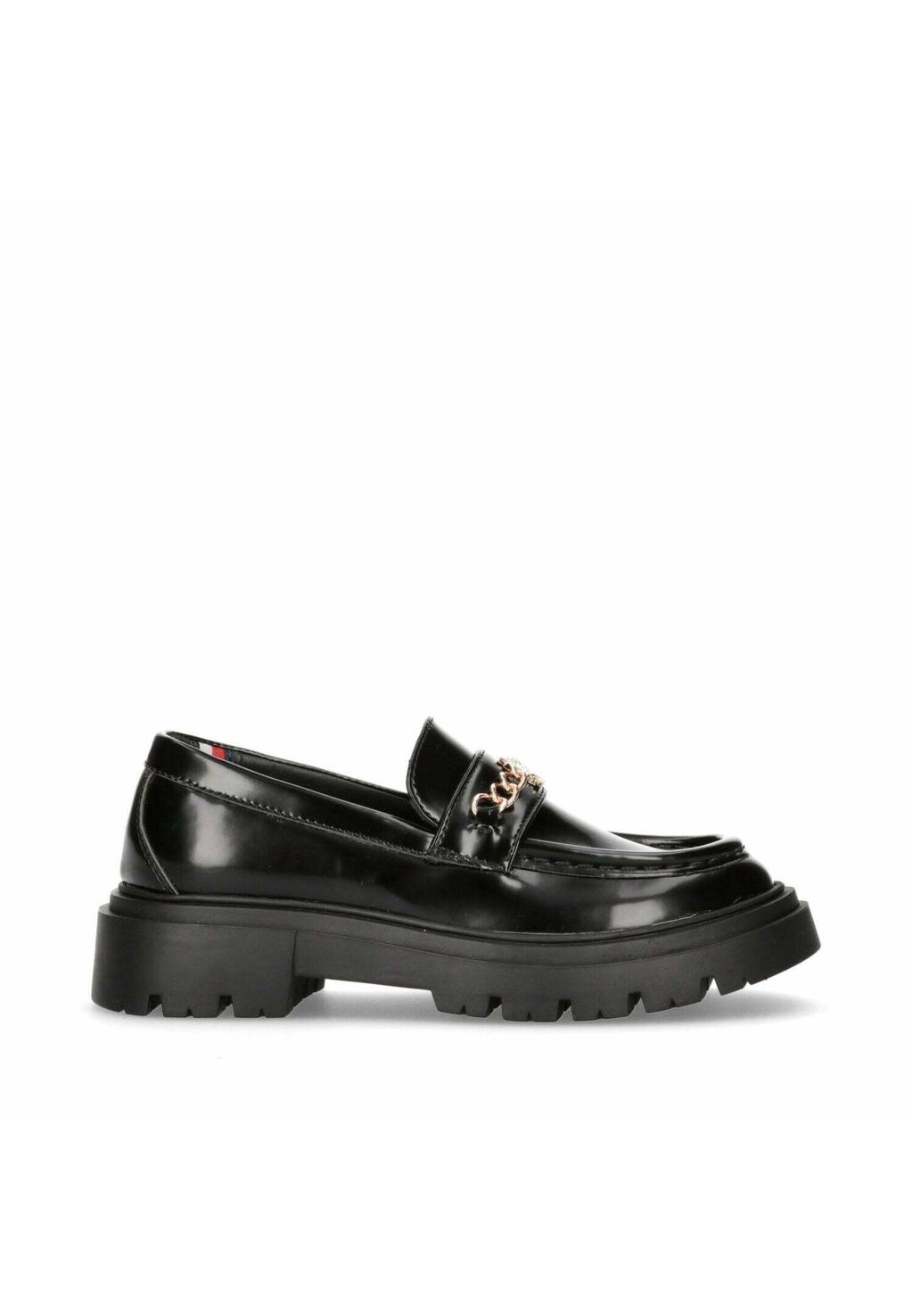 

Слипоны Con Catenina Dorata Tommy Hilfiger, черный
