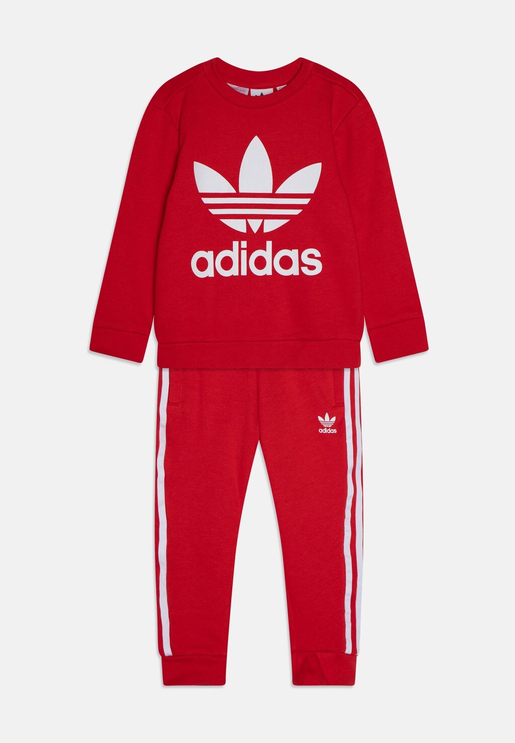 Спортивный костюм CREW UNISEX SET adidas Originals, цвет better scarlet цена и фото