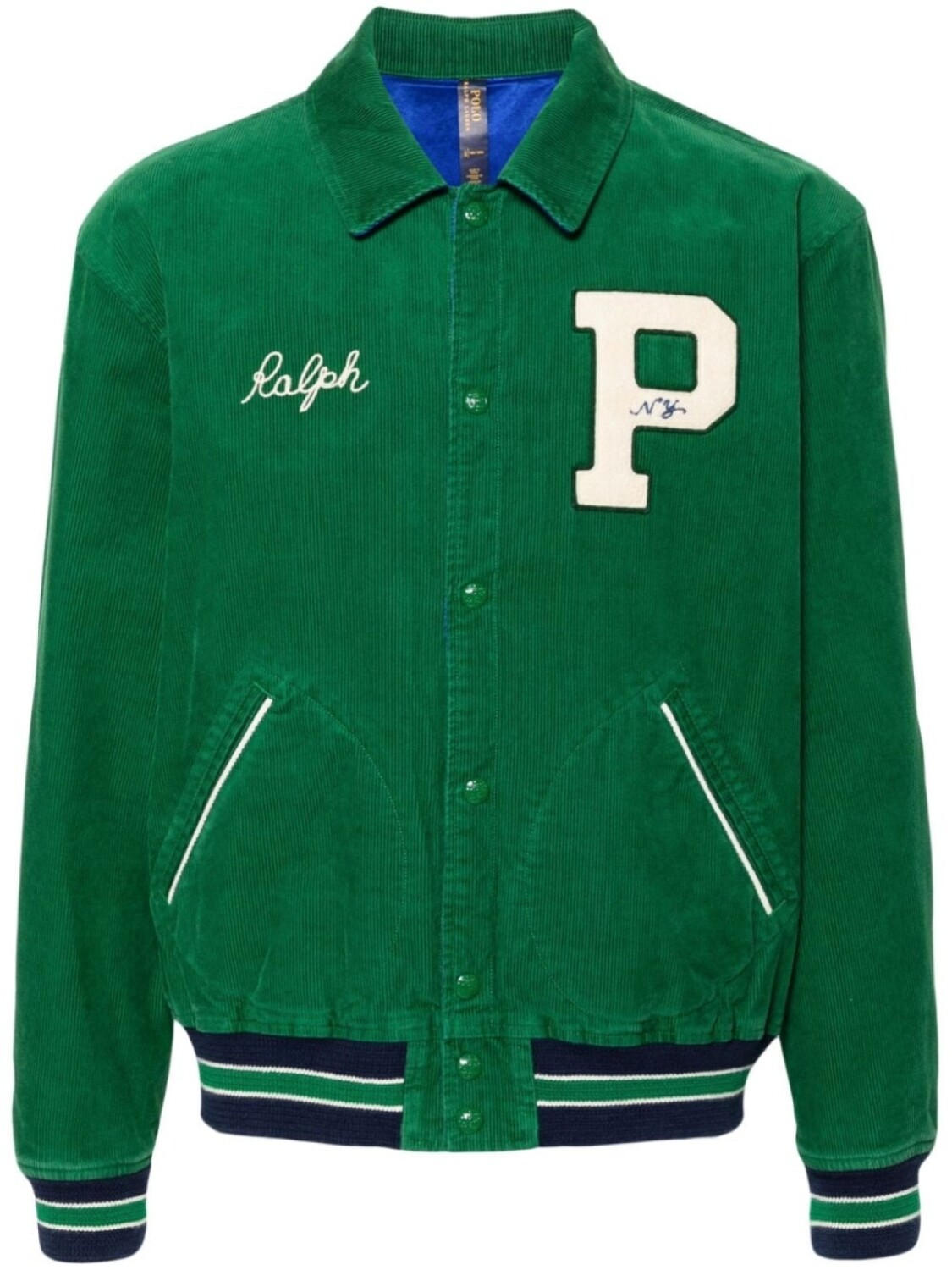 

Polo Ralph Lauren двусторонняя университетская куртка, зеленый