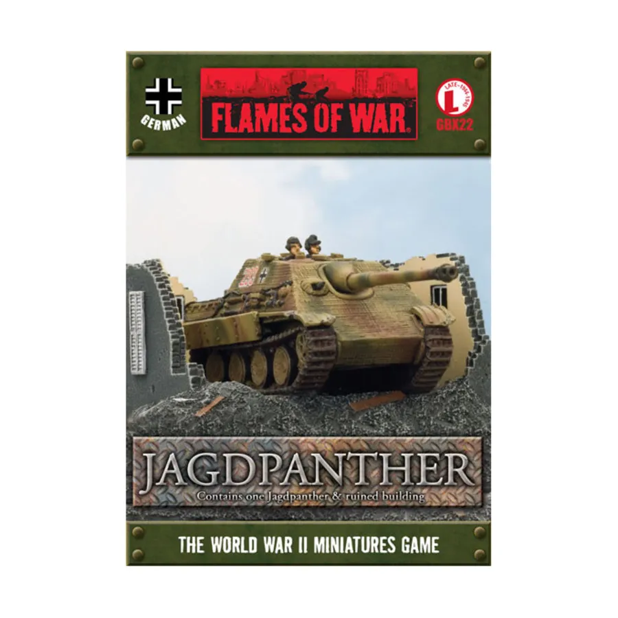 

Ягдпантера, Flames of War - WWII - German - Box Sets & Miscellaneous