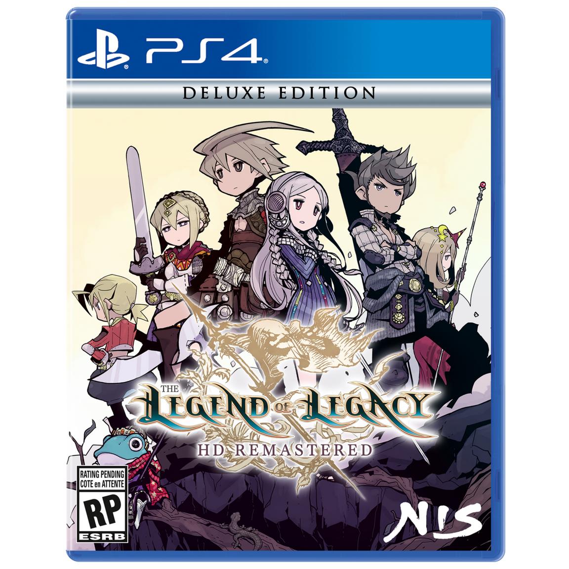 Видеоигра The Legend of Legacy HD Remastered Deluxe Edition - PlayStation 4