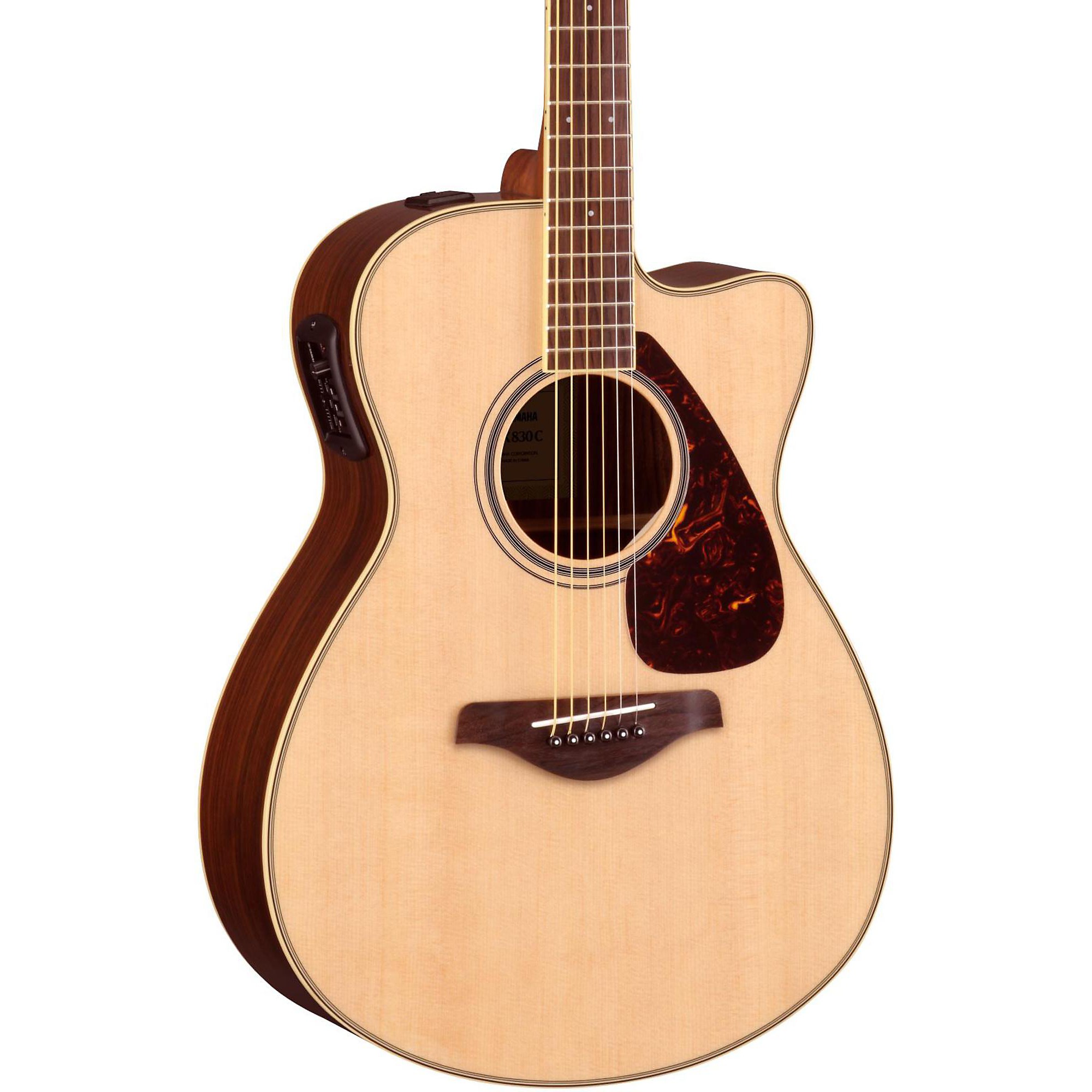 Акустически-электрическая гитара Yamaha FSX830C Natural
