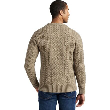 

Свитер Shetland Fisherman – мужской Pendleton, цвет Coyote
