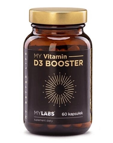

MyLabs, My Booster с витамином D3, 60 капсул. Inna marka