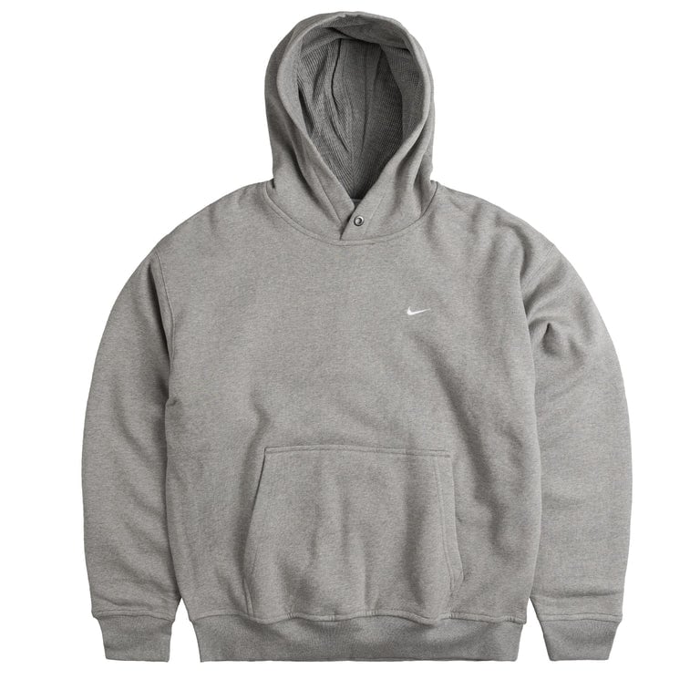 

Толстовка Solo Swoosh Thermo Fleece Hoodie Nike, серый