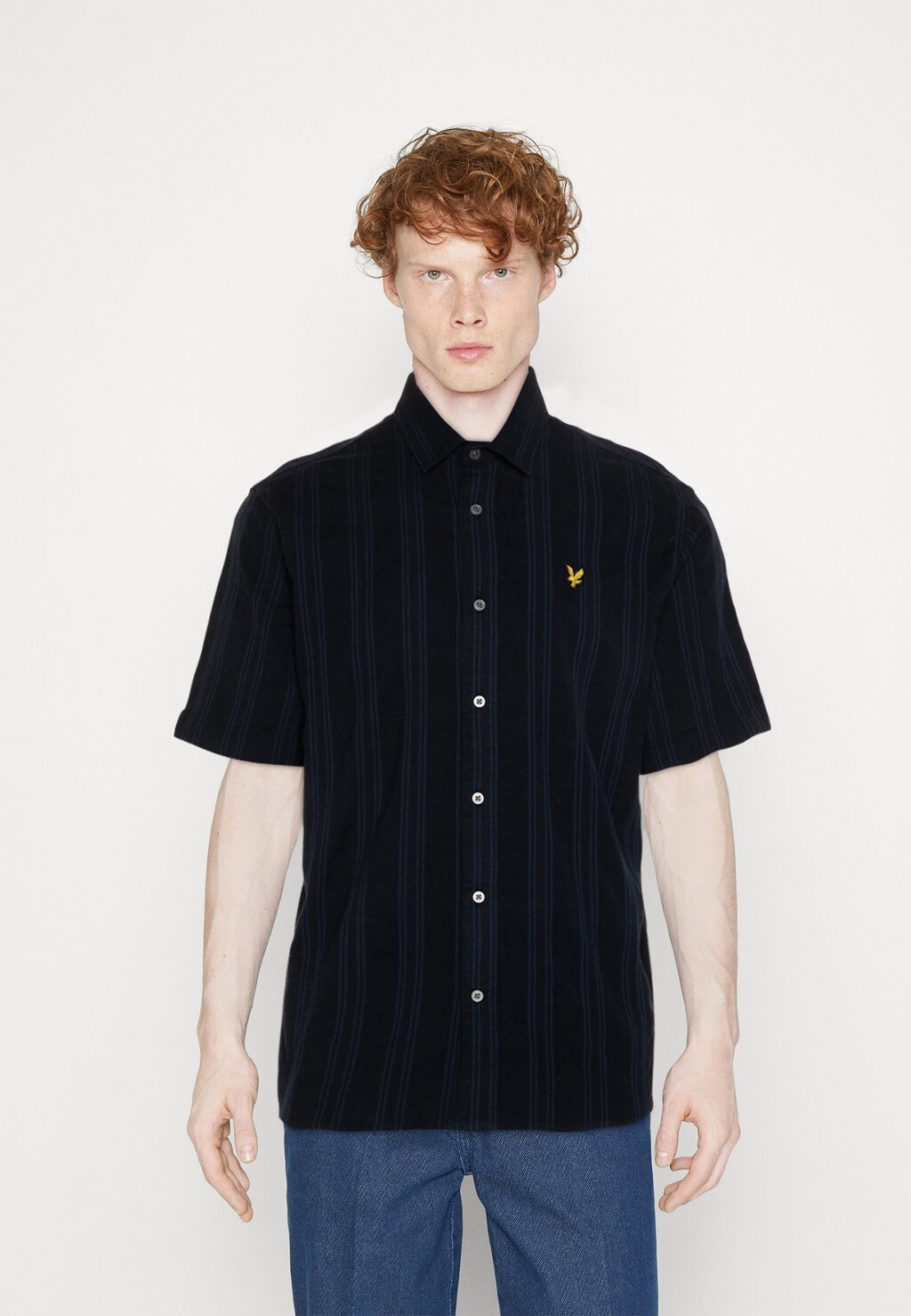 

Рубашка Barre Lyle & Scott, цвет dark navy