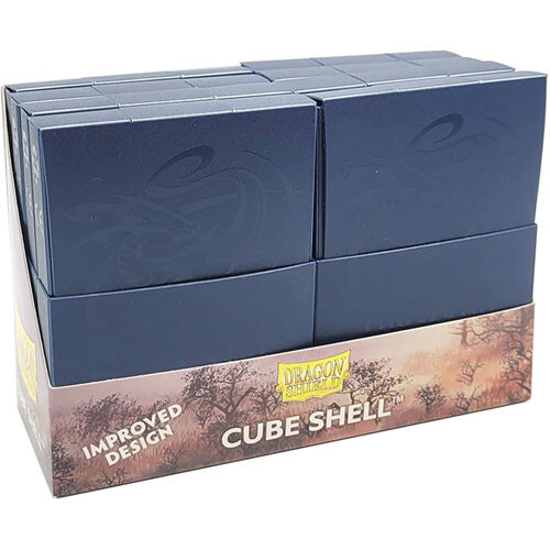 

Карточная игра Arcane Tinmen Dragon Shield Cube Shell: Midnight Blue (8)