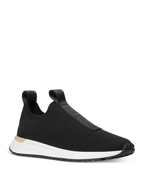 

Женские кроссовки без шнуровки Michael Kors, цвет Black