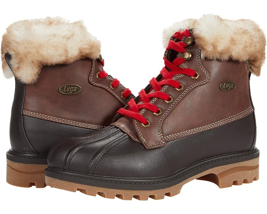 

Ботинки Lugz Mallard Faux Fur, цвет Bark/Hazelnut/Cream/Gum