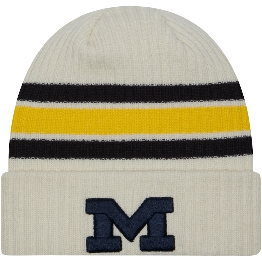 

Шапка New Era Michigan Wolverines, кремовый