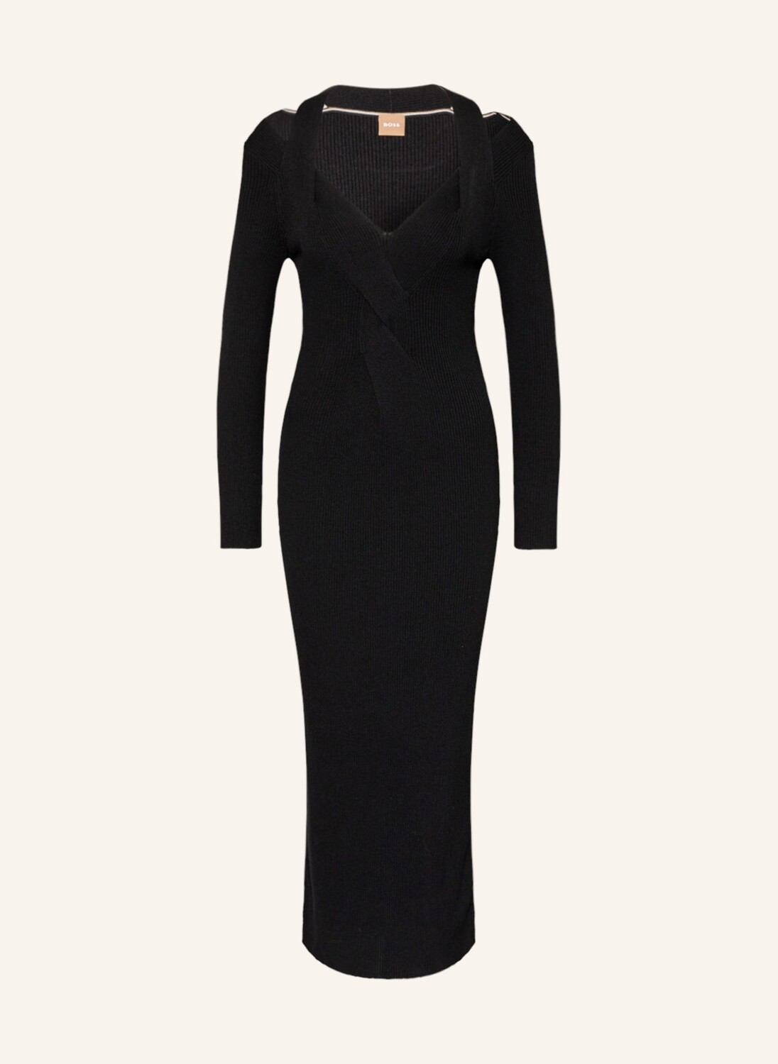 

Платье BOSS FAMELINA mit Cut-outs, черный