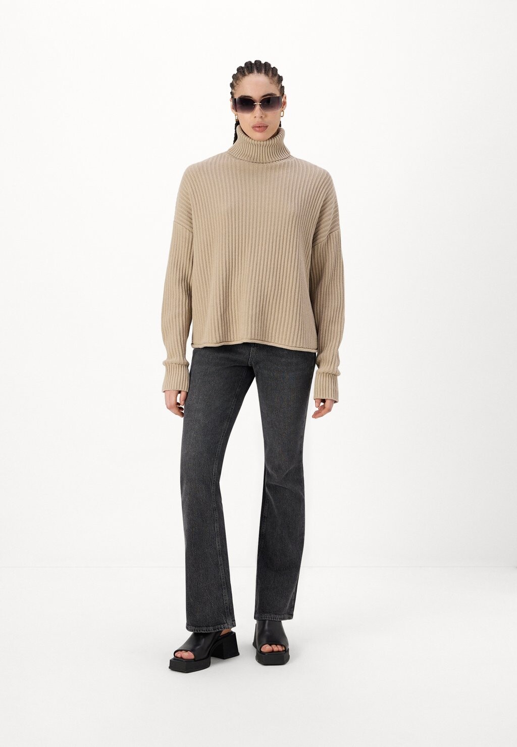 

Свитер LOOSE TURTLE NECK G-STAR, кремовый