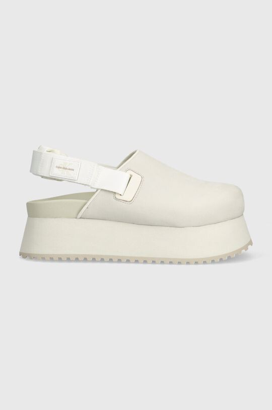 

Шлепанцы SLING CLOSE TOE FLATFORM, кстати Calvin Klein Jeans, бежевый