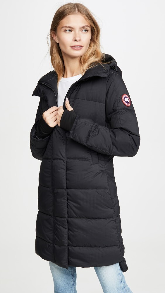 

Пальто Canada Goose Alliston, черный