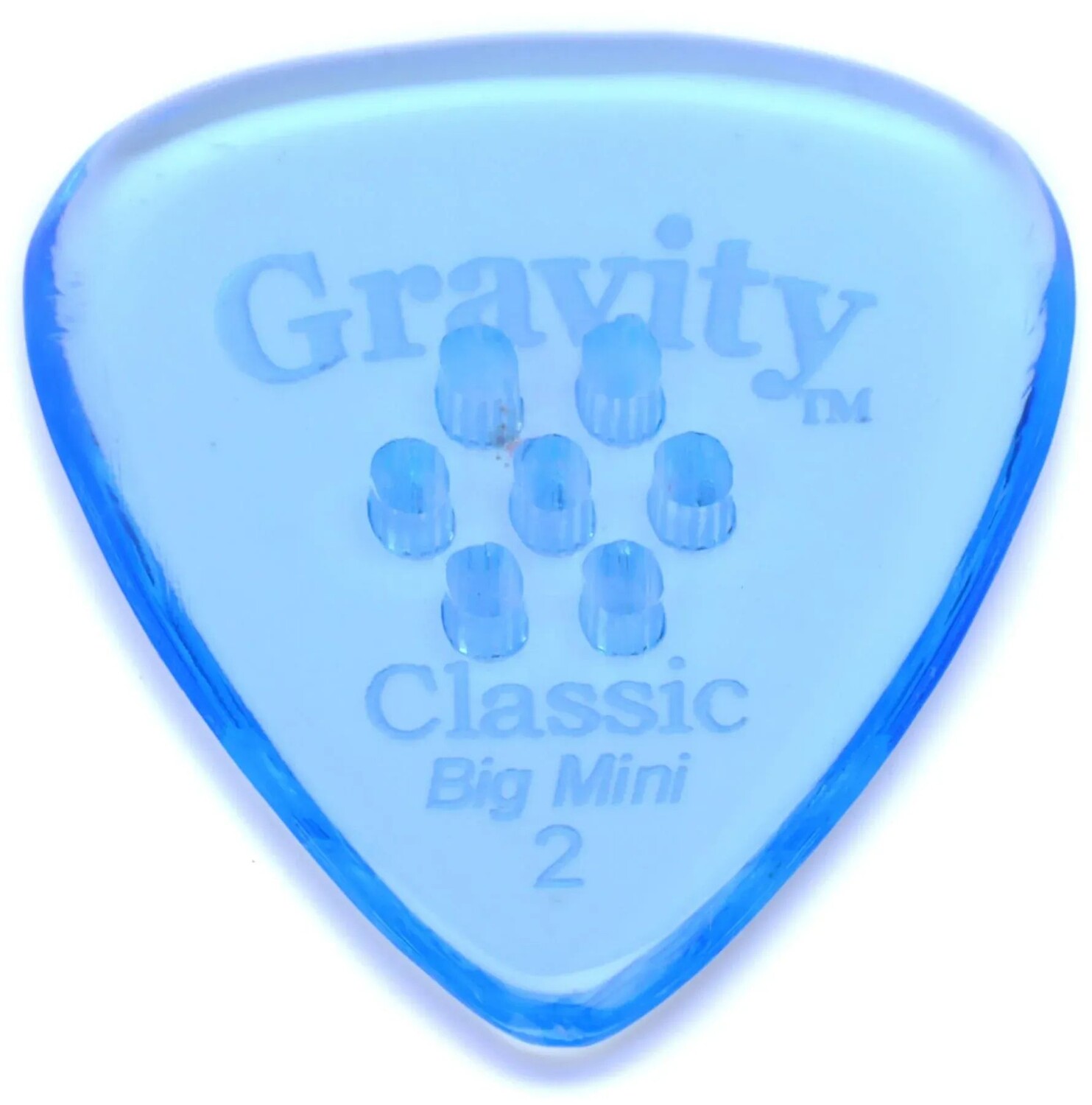 

Gravity Picks Classic — Big Mini, 2 мм, с ручкой с несколькими отверстиями