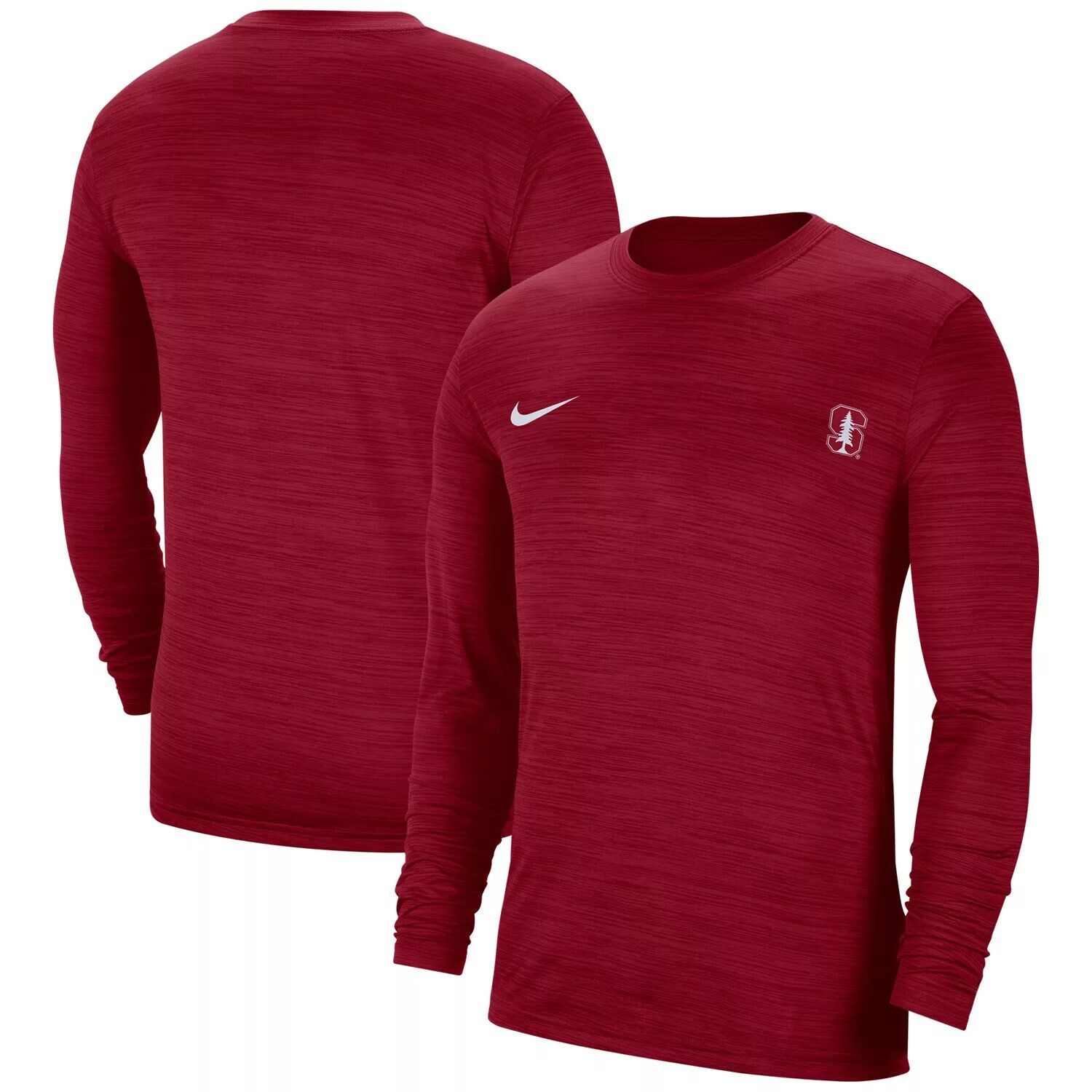 

Мужская футболка с длинным рукавом Cardinal Stanford Cardinal Velocity Legend Performance Nike