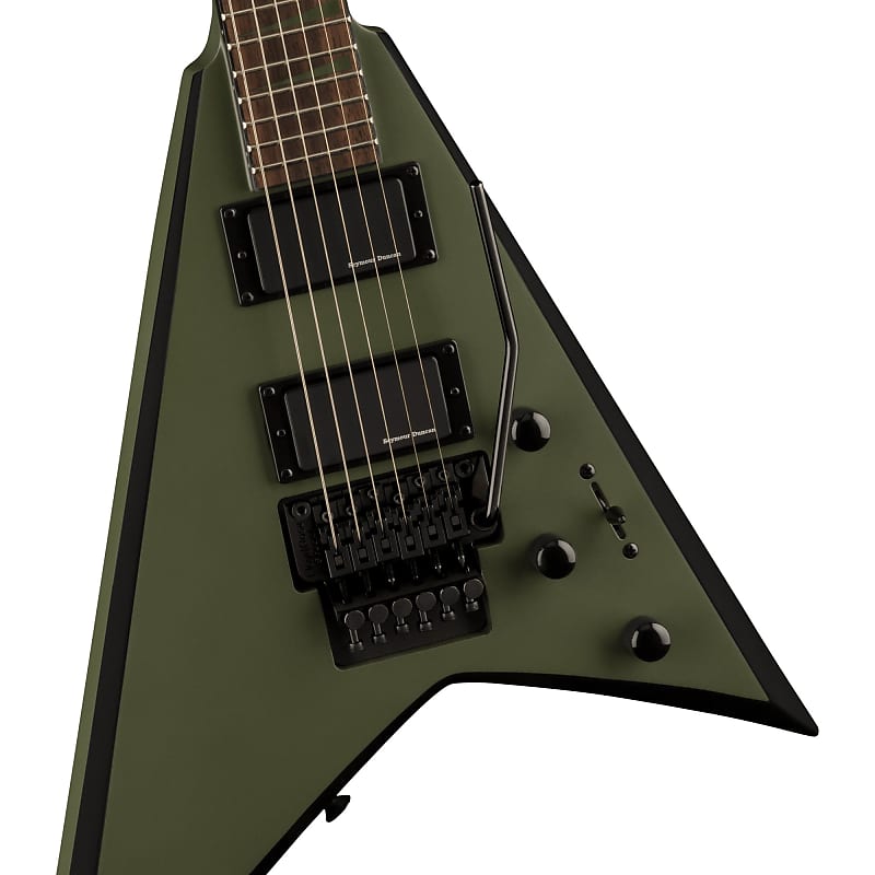 Электрогитара Jackson X Series Rhoads RRX24 Guitar - Matte Army Drab with Black Bevels