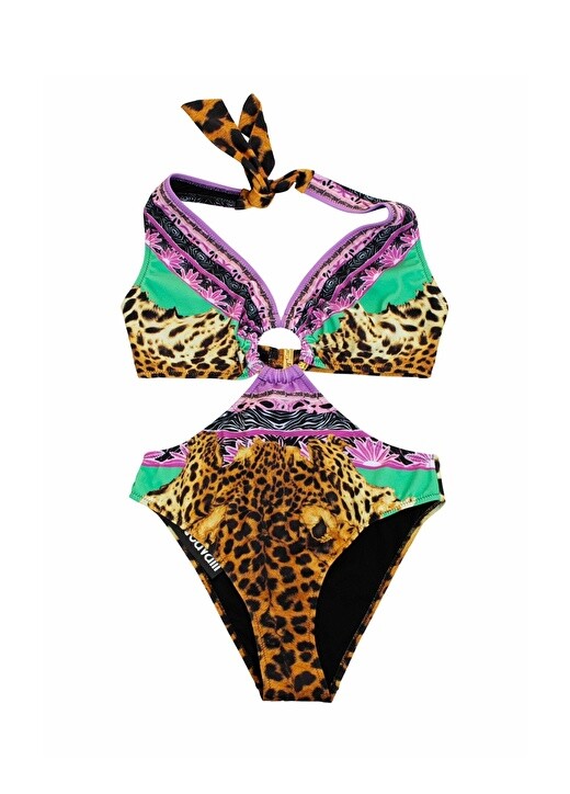 

Коричневый женский купальник Just Cavalli