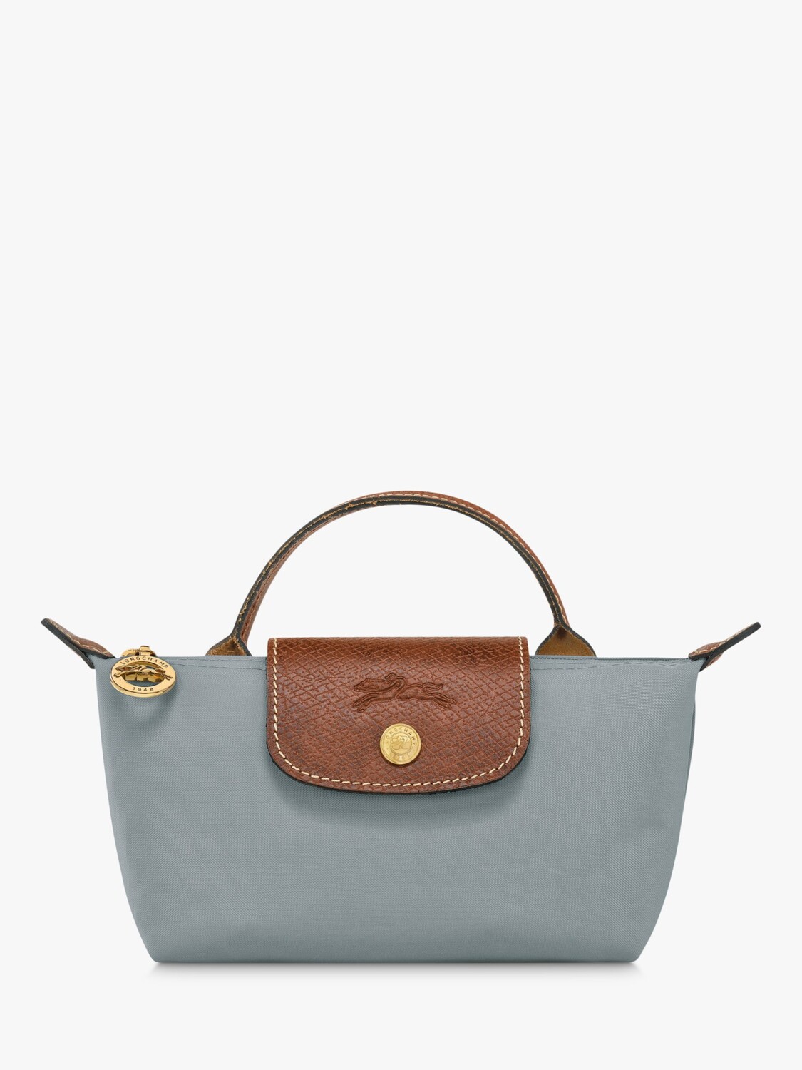 

Оригинальный клатч Le Pliage Longchamp, сталь