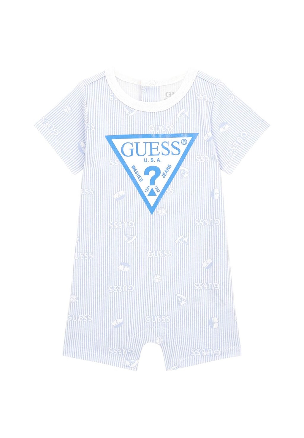 

Пижама STRETCH SHORTIE Guess, цвет blue boat micro prin