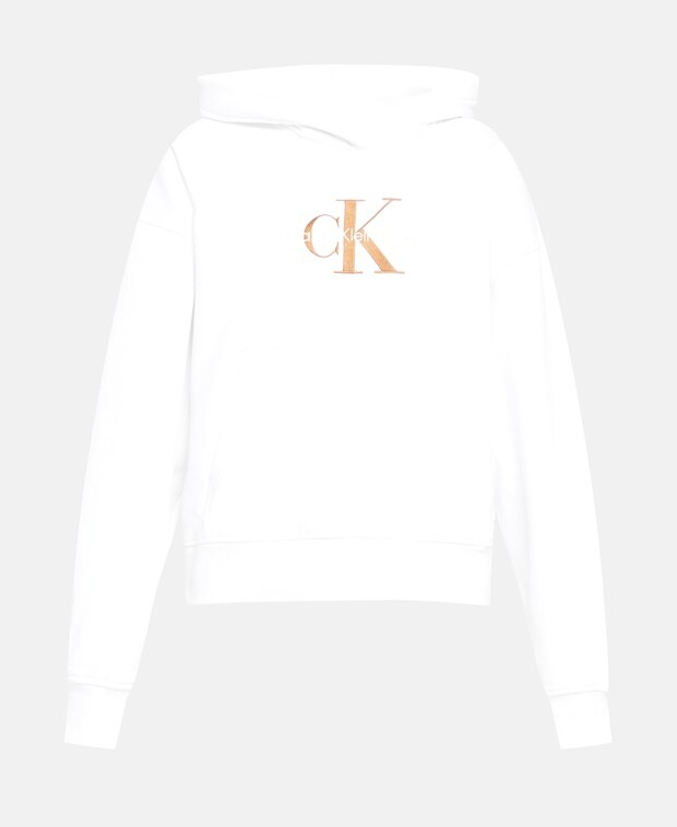 

Толстовка с капюшоном Calvin Klein, белый