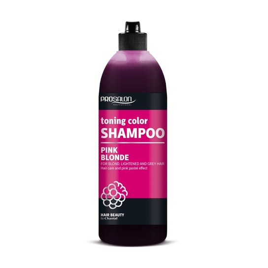 цена Цветной тонирующий шампунь Розовый Блонд 500г Chantal Prosalon Toning Color Shampoo