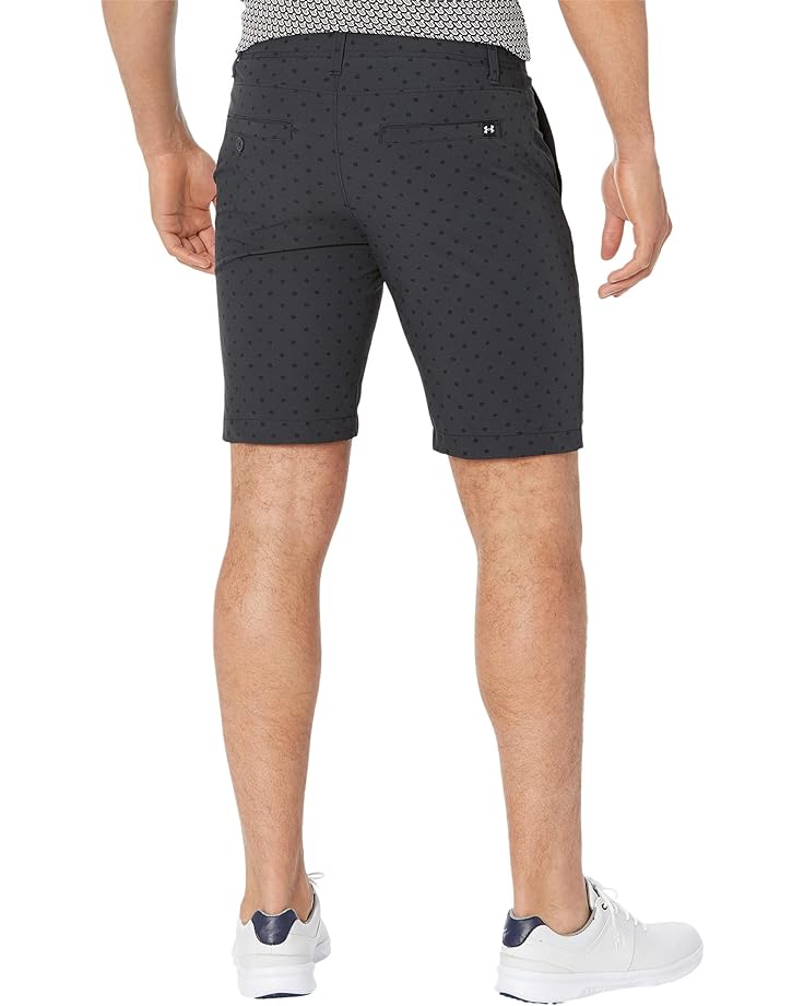 Шорты Under Armour Golf Drive Printed Shorts, цвет Galaxy Black/Black/Halo Gray брюки для вождения under armour golf цвет black halo gray