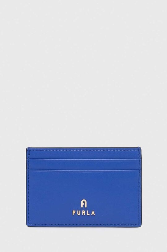 

Кожаный футляр для карт Furla, синий