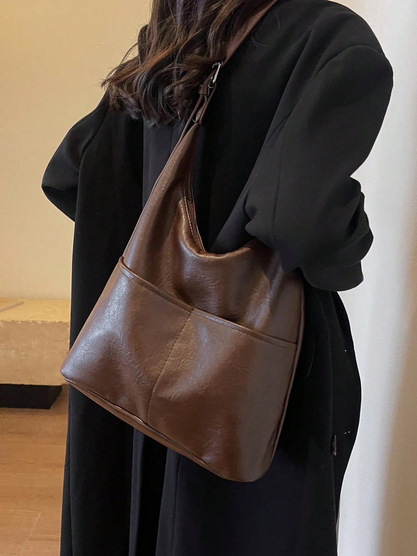 Новое поступление 2024, кофейный коричневый женская багажная сумка большой вместимости однотонная портативная дорожная сумка дорожная сумка милая холщовая дорожная сумка на коротк