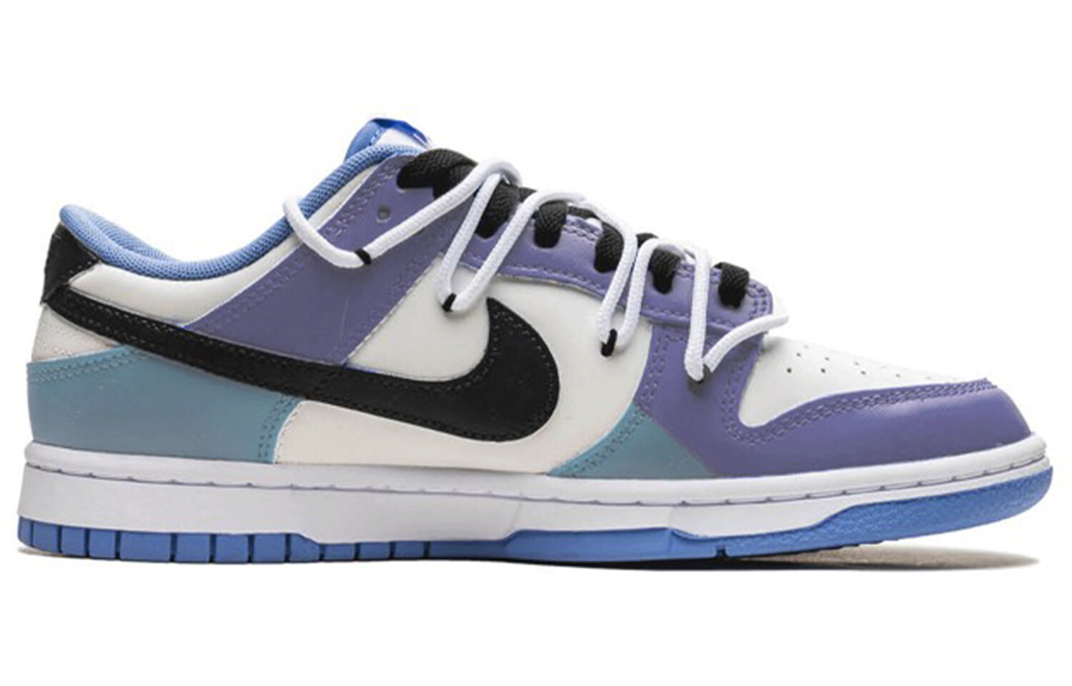 

Кроссовки Nike Dunk Skateboarding Shoes Unisex Low-top Black/Blue, серый