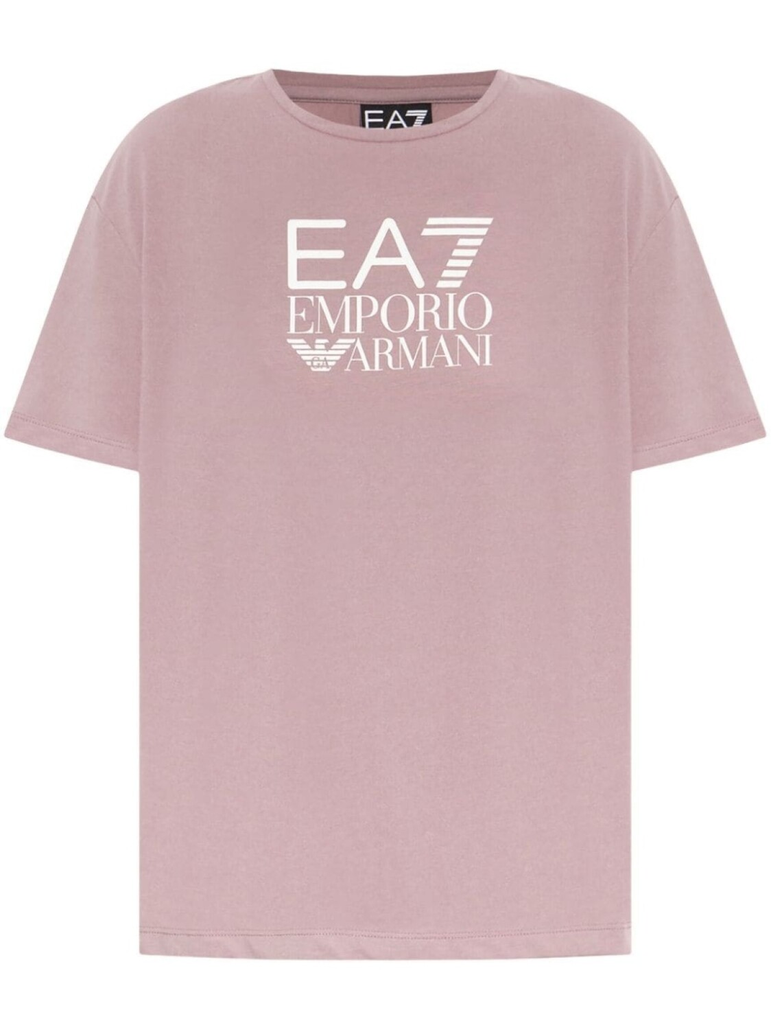 

Ea7 Emporio Armani футболка с логотипом, розовый