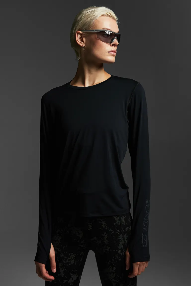 

Беговой топ drymove H&M, черный