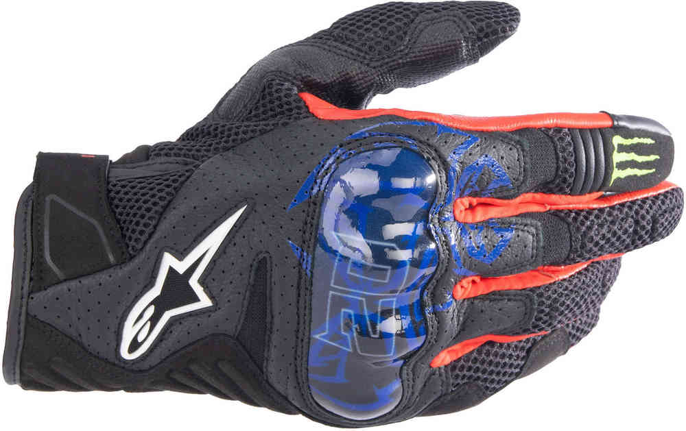 перчатки alpinestars smx 2 air carbon v2 черный Мотоциклетные перчатки FQ20 SMX-1 Air V2 Monster Alpinestars
