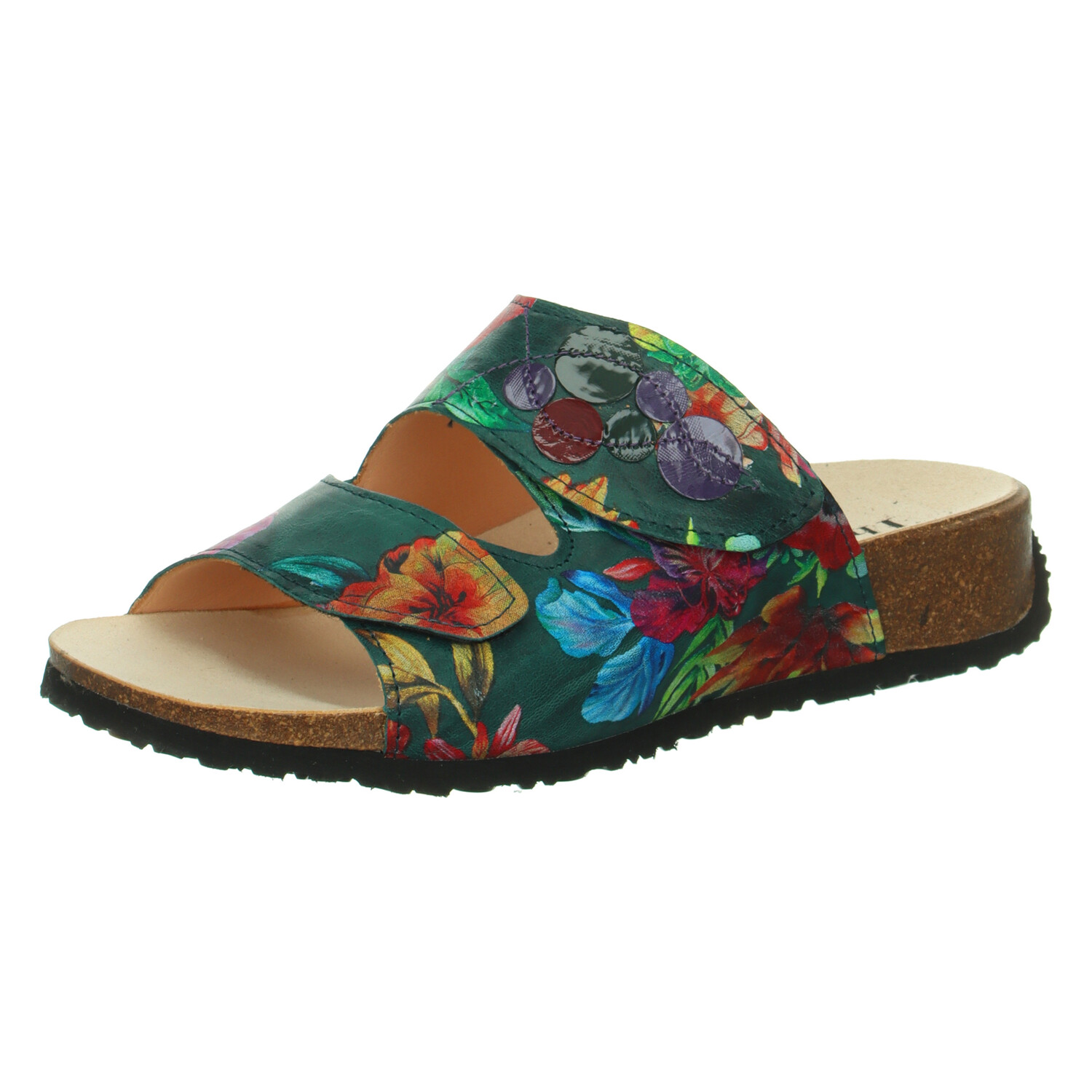 

Мюли Think! Tieffußbett Pantolette MIZZI DAMEN, цвет Atlantic/Kombi