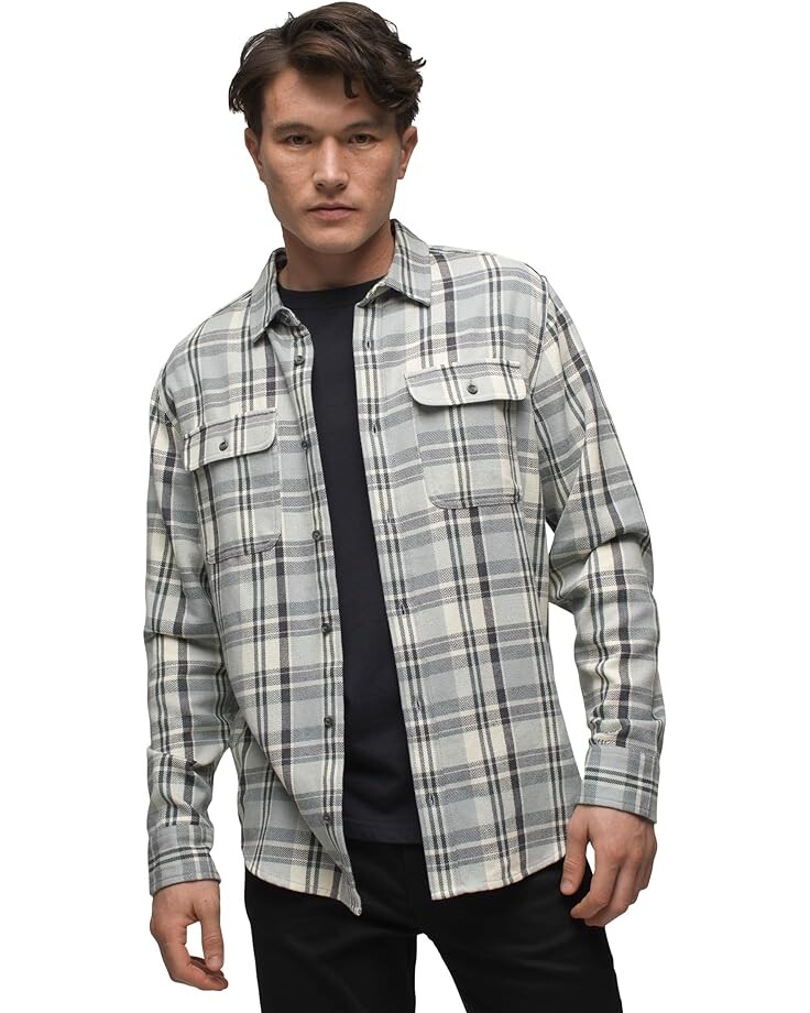 Рубашка Prana Westbrook Flannel, цвет Pampas