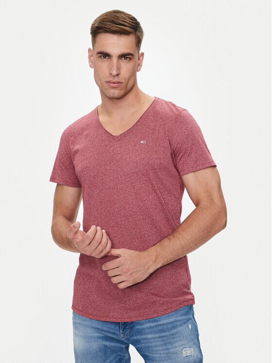 

Футболка узкого кроя Tommy Jeans, красный